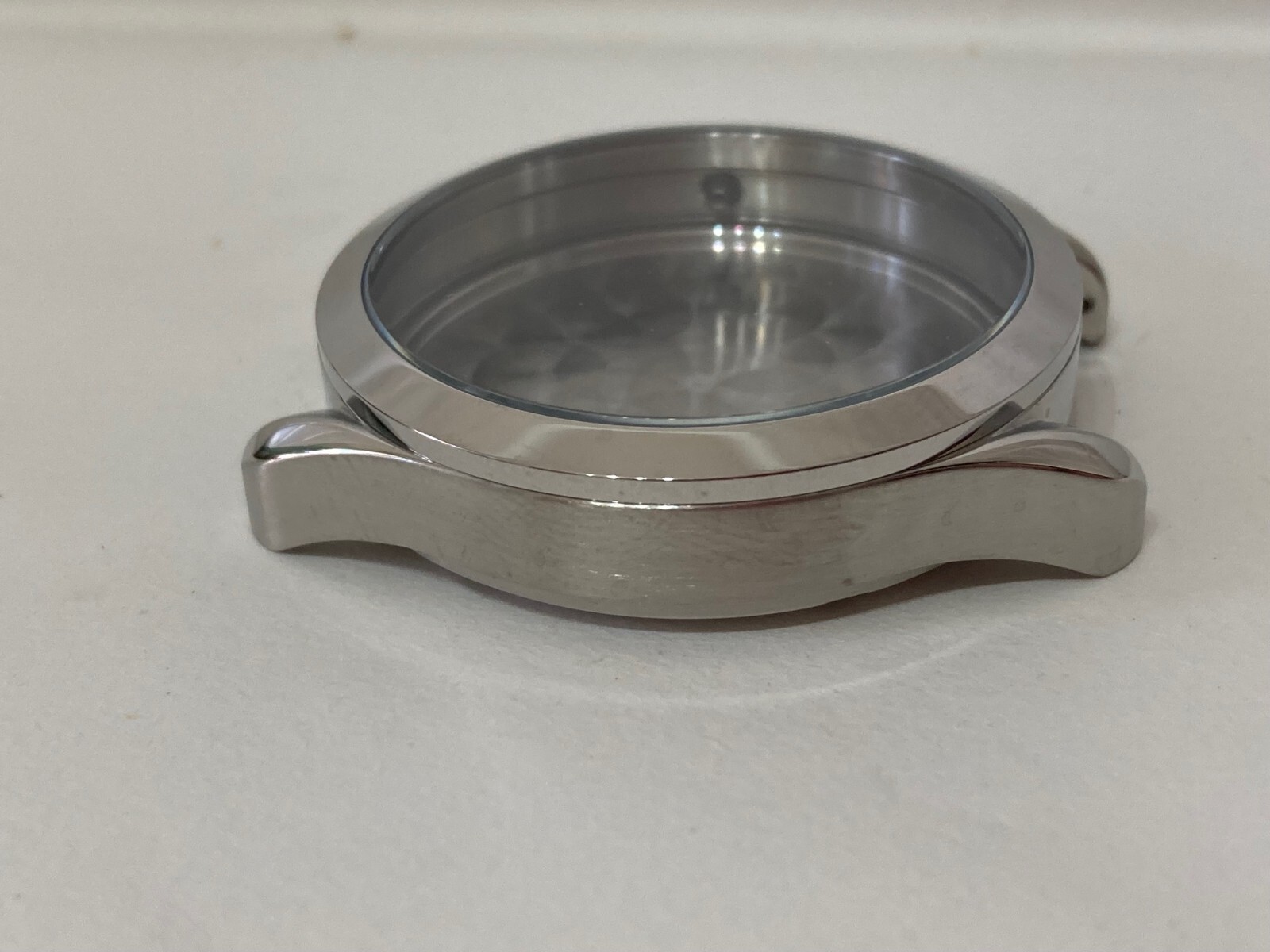 ACCESSORY SPARE PARTS STEEL CASE LUCIEN ROCHAT WATCH NEW.18