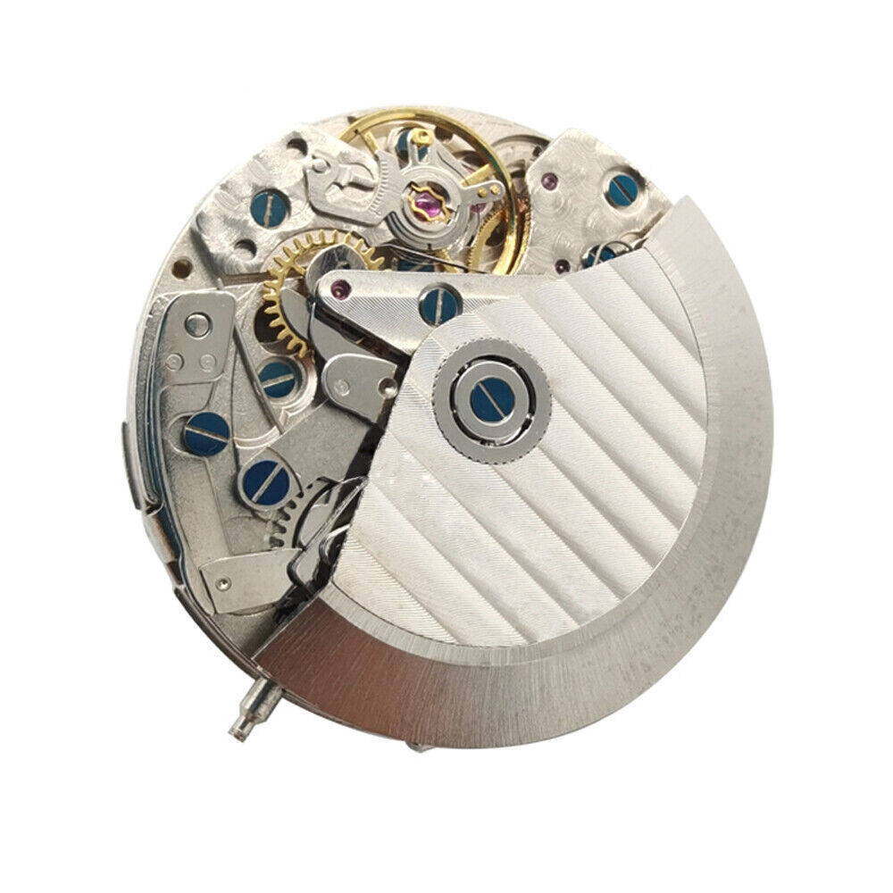 Asian 7750 Automatic Chronograph Movement Day Date@3 ETA 7750 Configuration