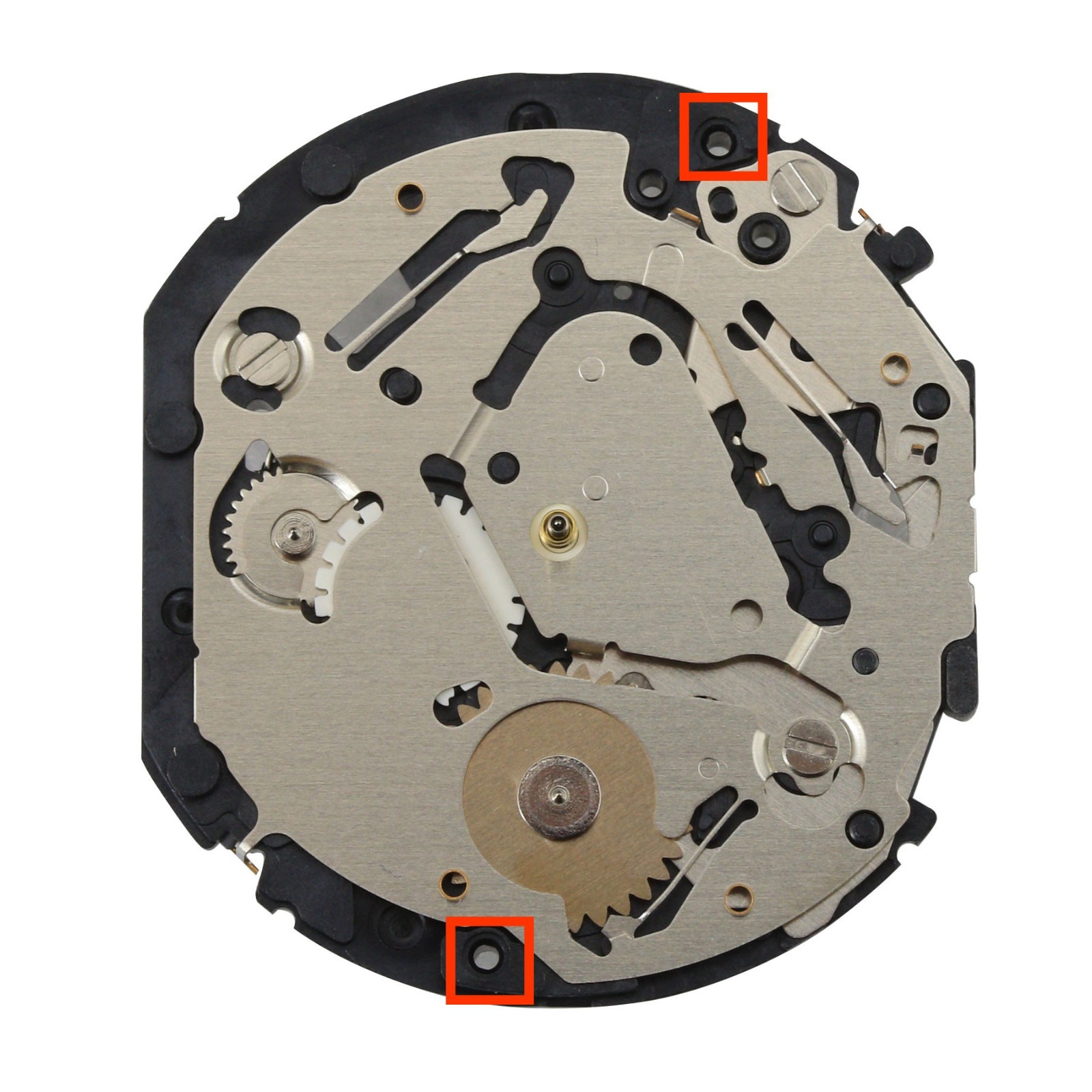 Original Hattori/Seiko/Epson VX7R VX7RE, 3 Hands, 2 Eyes, Japan Quartz Movement