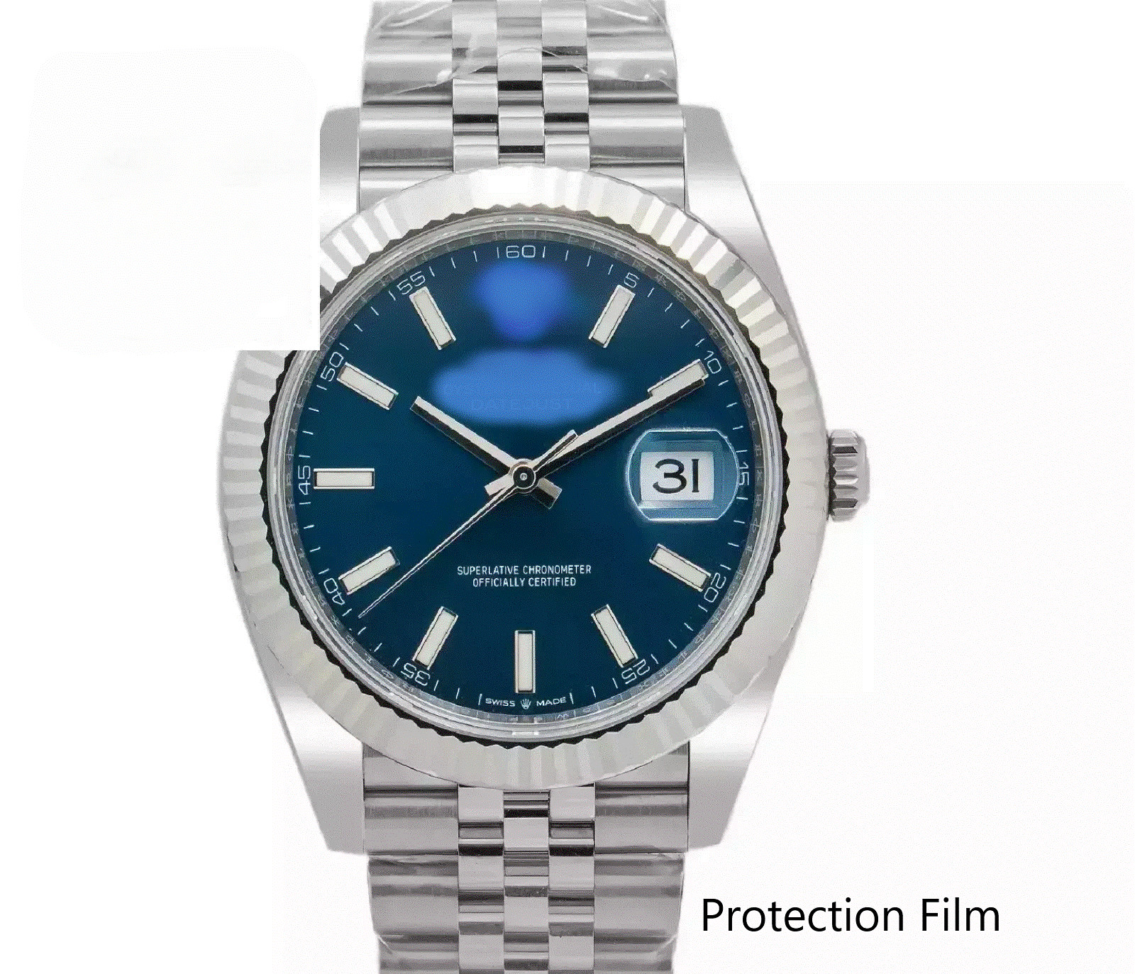 Rolex Datejust Jubilee Bracelet 41mm Clear Film FULL Protection 1x Unit