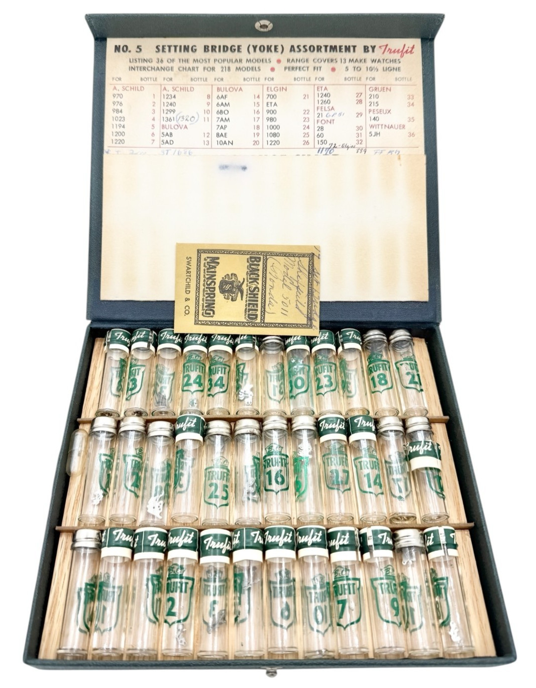 Lot of Vintage Trufit Setting Bridge Yoke Assortment Set