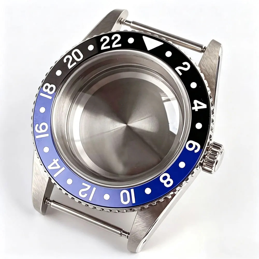 Tandorio 20ATM 38mm Mod NH34 NH35 Steel Diver Men Watch Case For NH35 NH36