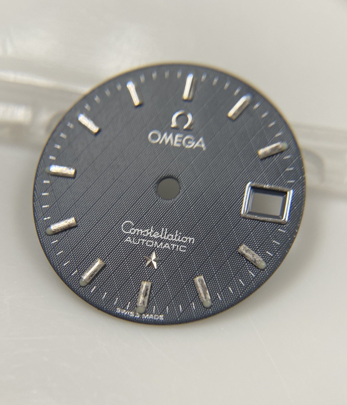 Original NOS Omega Constellation 20.50mm Navy Blue Dial