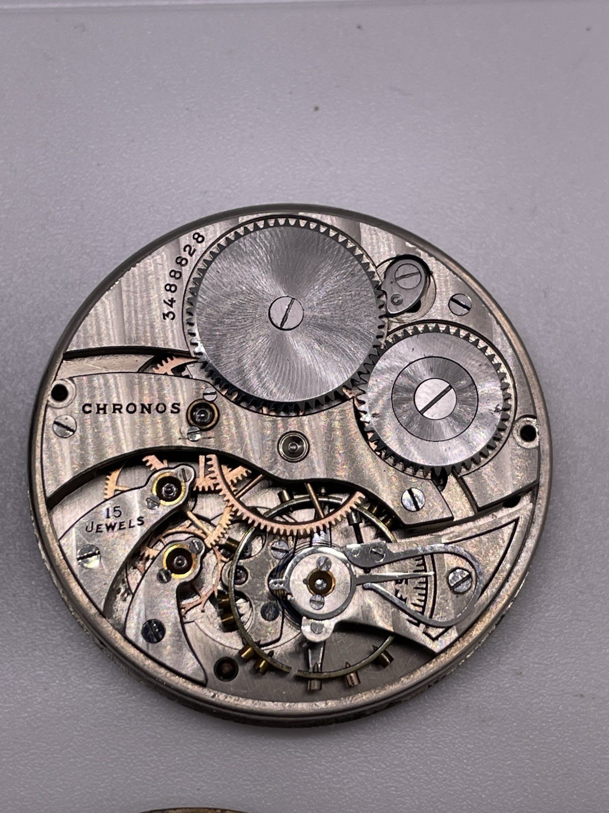 Lot of Pocket Watch Movements Hampden, Swiss & More Parts Lot #2