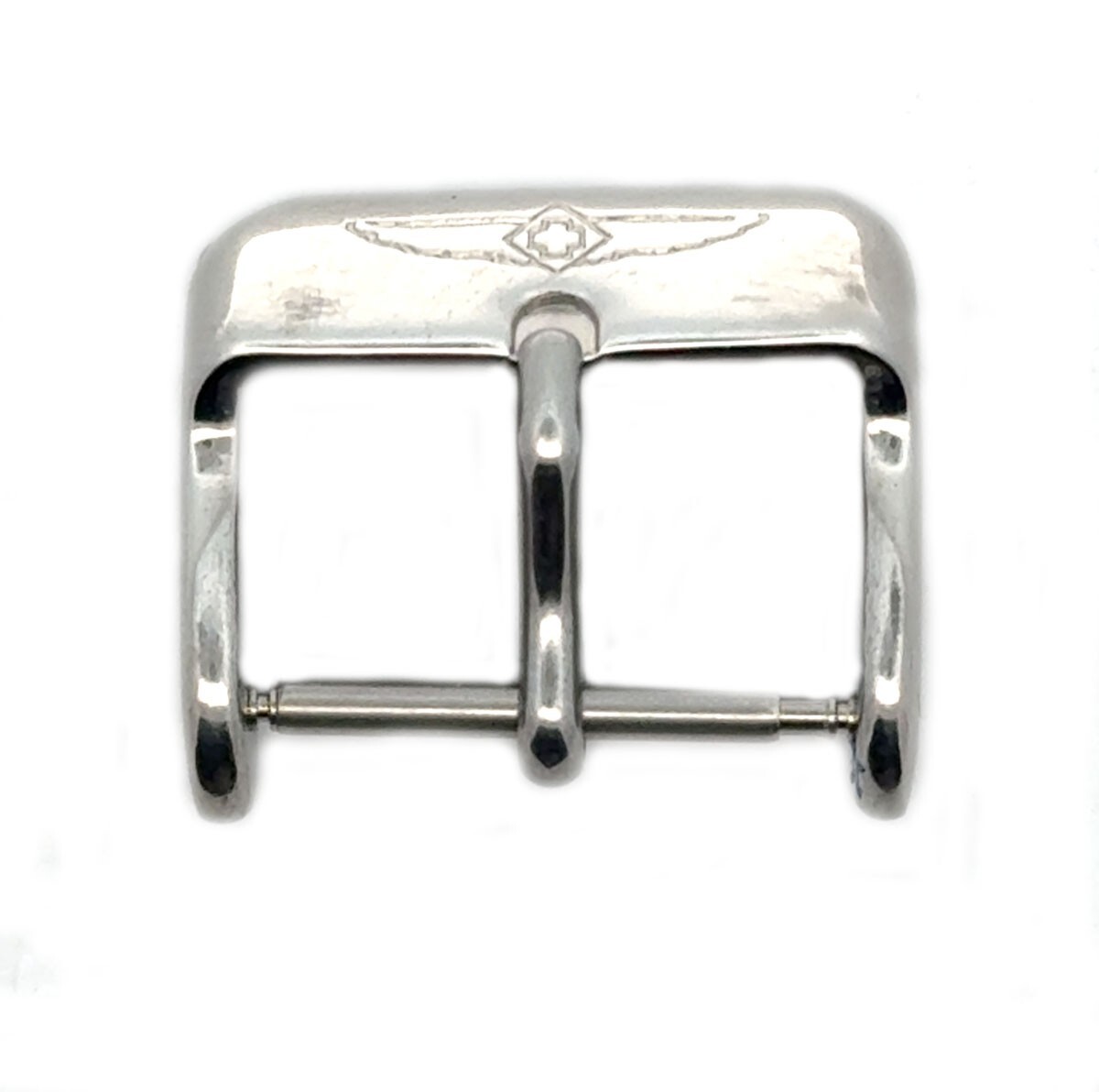 18mm Invicta Silver Tone Stainless Steel Buckle Clasp
