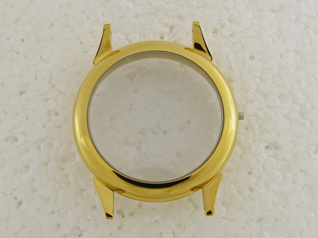 Gold Steel Case NEW!! for Movement IWC Patek Philippe Omega Rolex Chopard Zenith