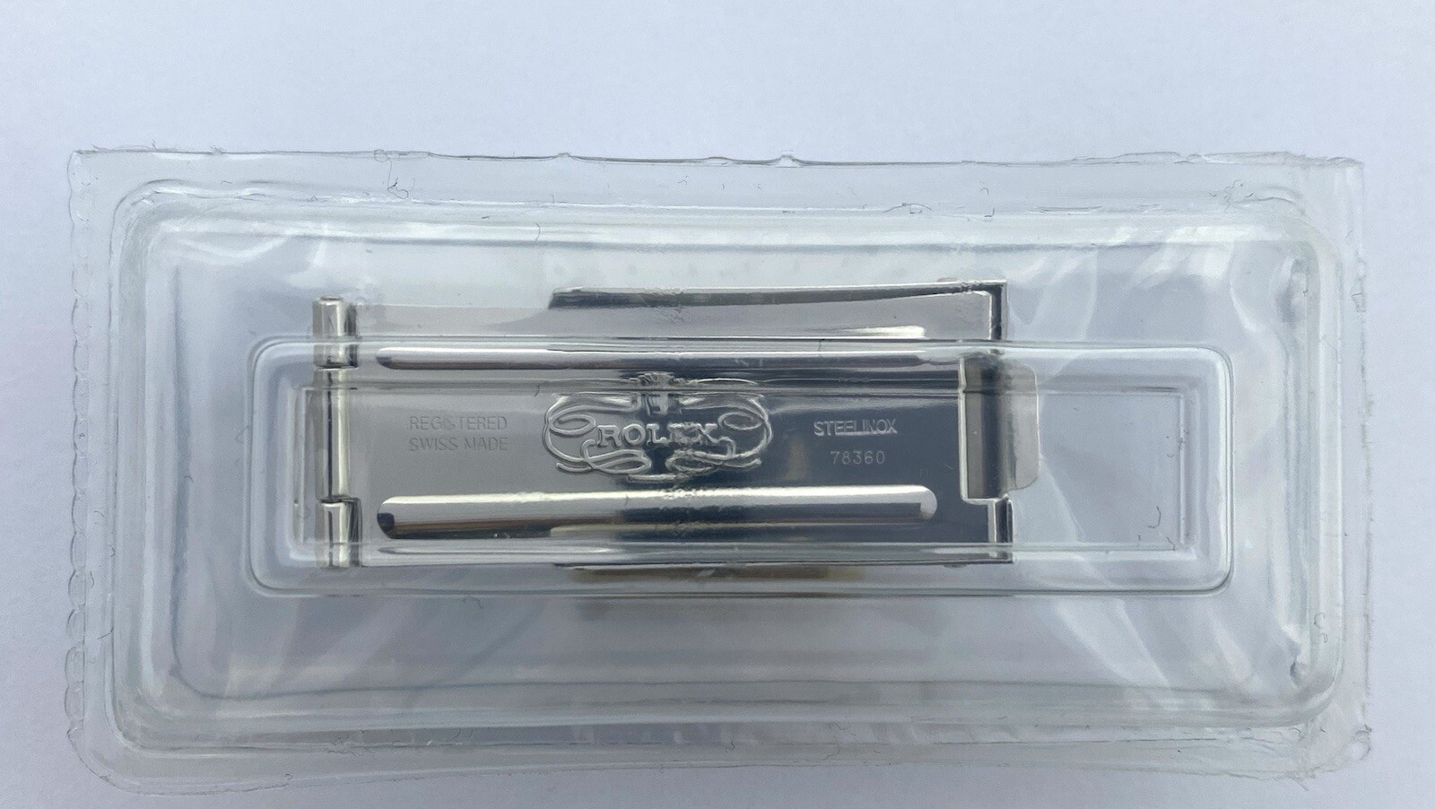 Rolex Genuine Vintage Clasp Buckle, 32-20680, for Oyster 78360, 100% Authentic