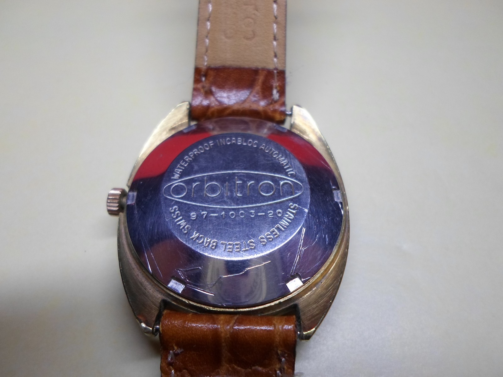 MONDIA ORBITRON 97-1003-20 AUTOMATIC WATCH – WORKING