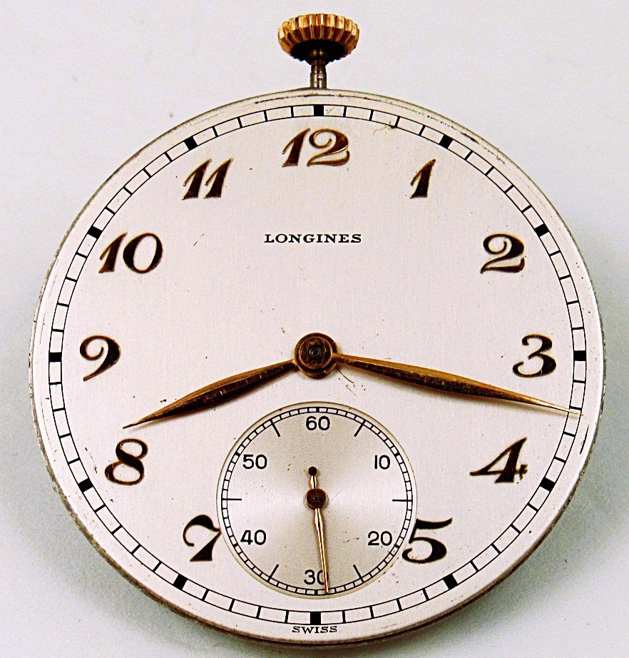 10s Longines Watch Co. Swiss Cal.17LU 18.95M HG Open Face Movement, Great Runner