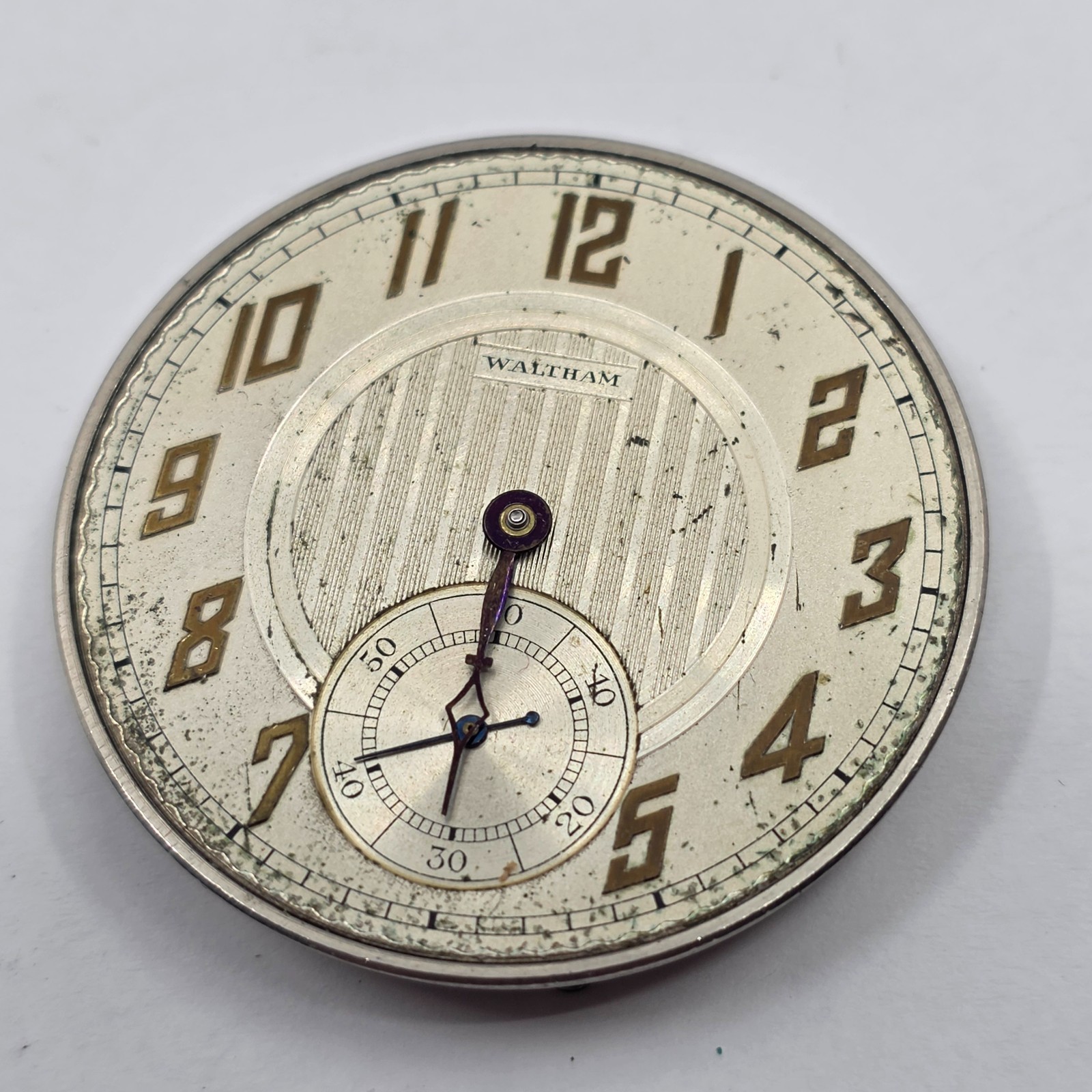 Waltham Grade 225 12s 17j Pocket Watch Movement Only