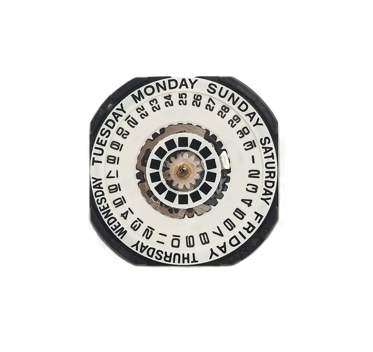 SEIKO/ HATTORI- VX44 at date 3 Seiko Quartz Watch Movement Japan