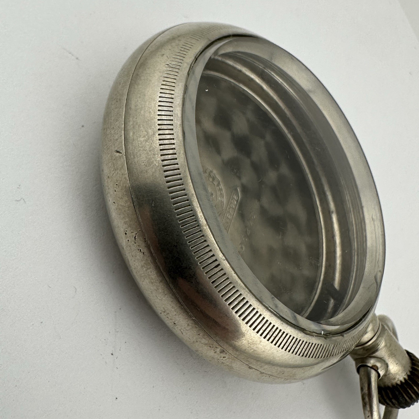 Philadelphia Watch Case Co. 18 Size Silverode Lever Set Pocket Watch Case