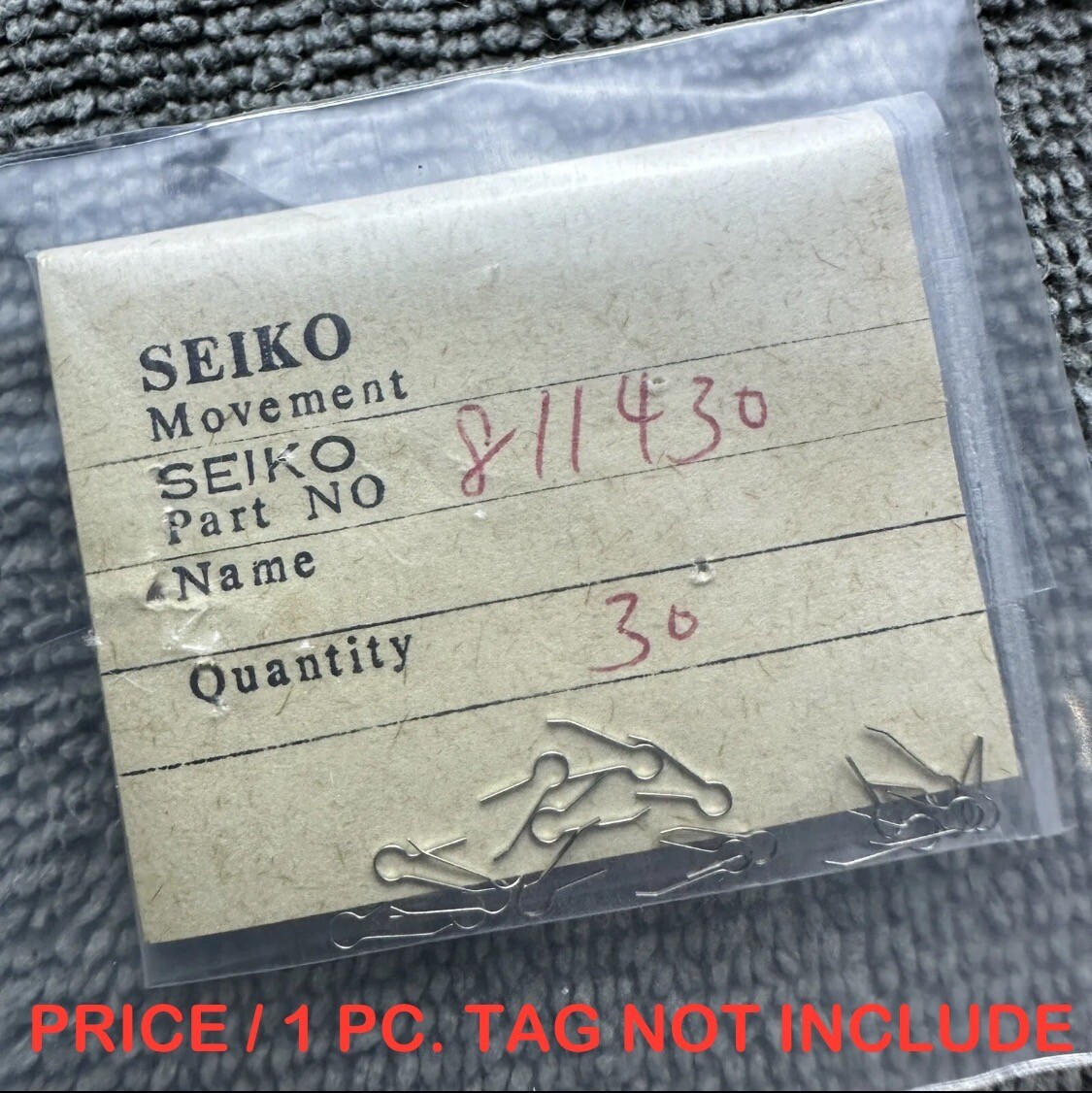 NOS GENUINE DATE JUMPER SPRING SEIKO 3702 430 5717 5722 / 811430