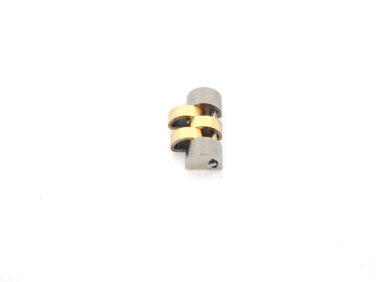 1 (ONE) Aftermarket 2Tone Gold Plated & Steel Watch Link for Mens Rolex