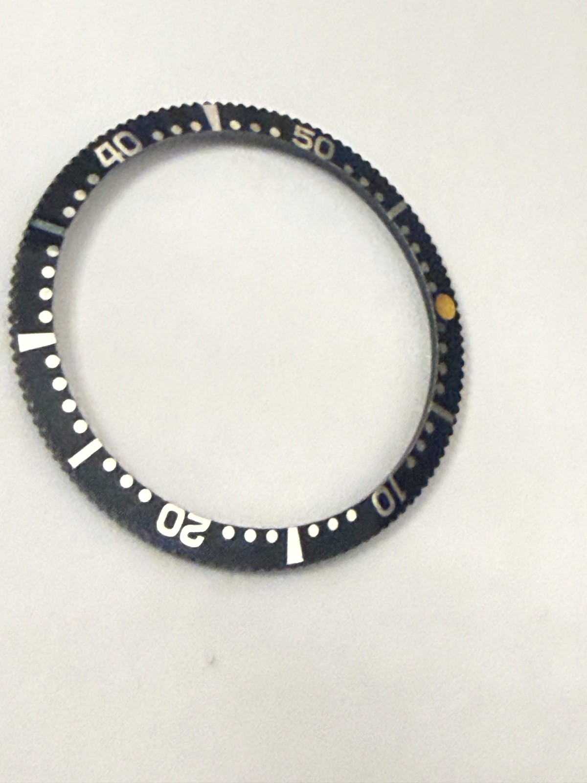 NOS Bezel Breitling Chrono-Matic Ref. 2112 Chronograph 38mm watch original black