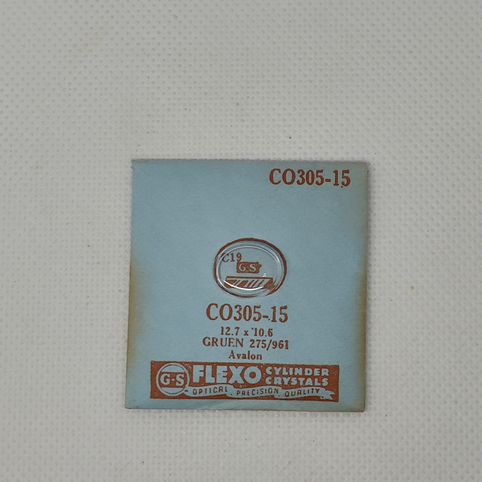 GS Flexo CO Watch Crystals – Choose Part #