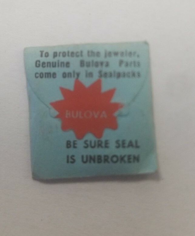 Nos Bulova 6AM #56 Watch Balance Staff part