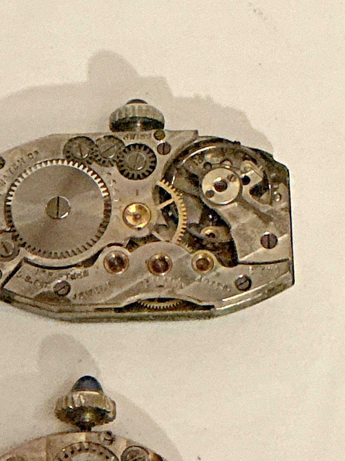LOT OF (5) Ca.1910’s – 20’s LADIES ANTIQUE WATCH PARTS