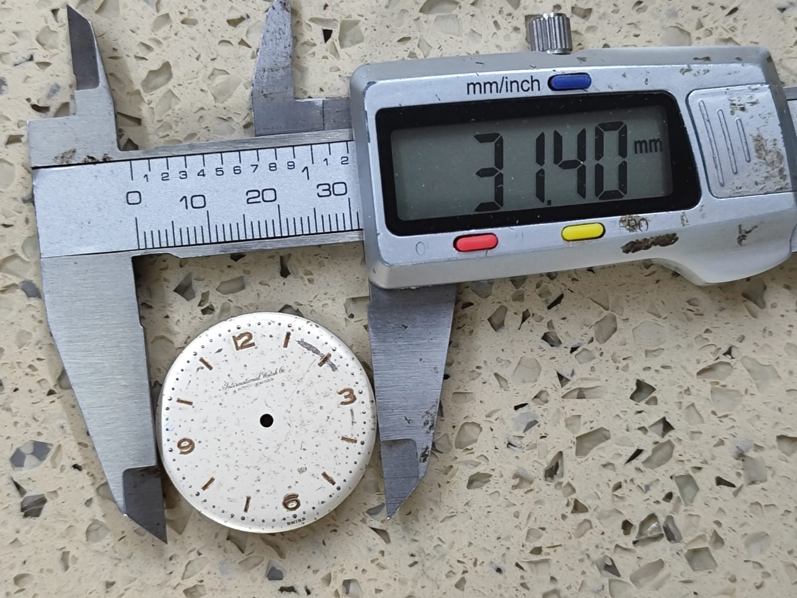IWC Schaffhausen CAL C89 PART White DIAL – IWC C 89 USED