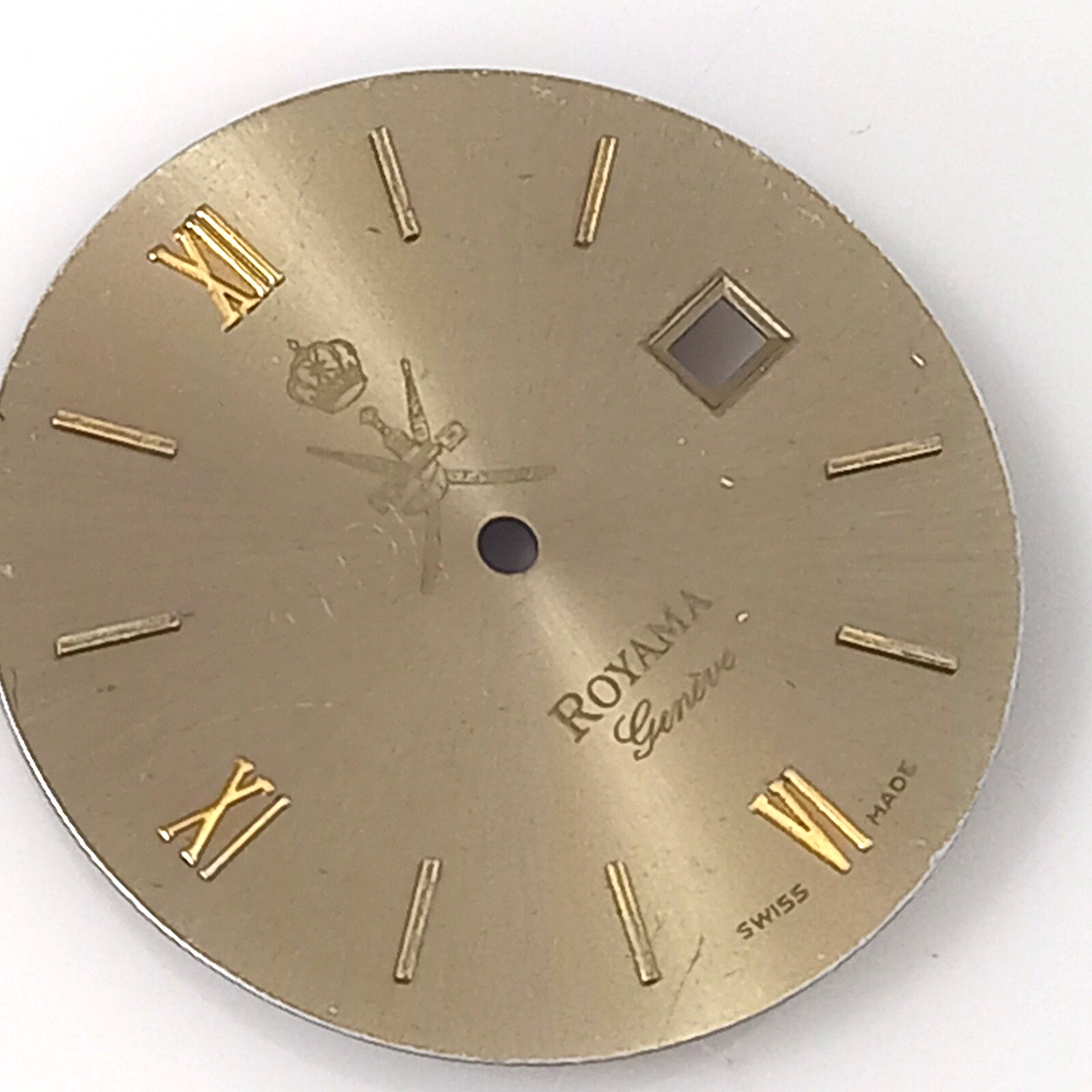 ROYAMA GENEVE DIAL WITH THE SULTANATE OF OMAN EMBLEM FIT FREDERIC PIGUET CAL 951