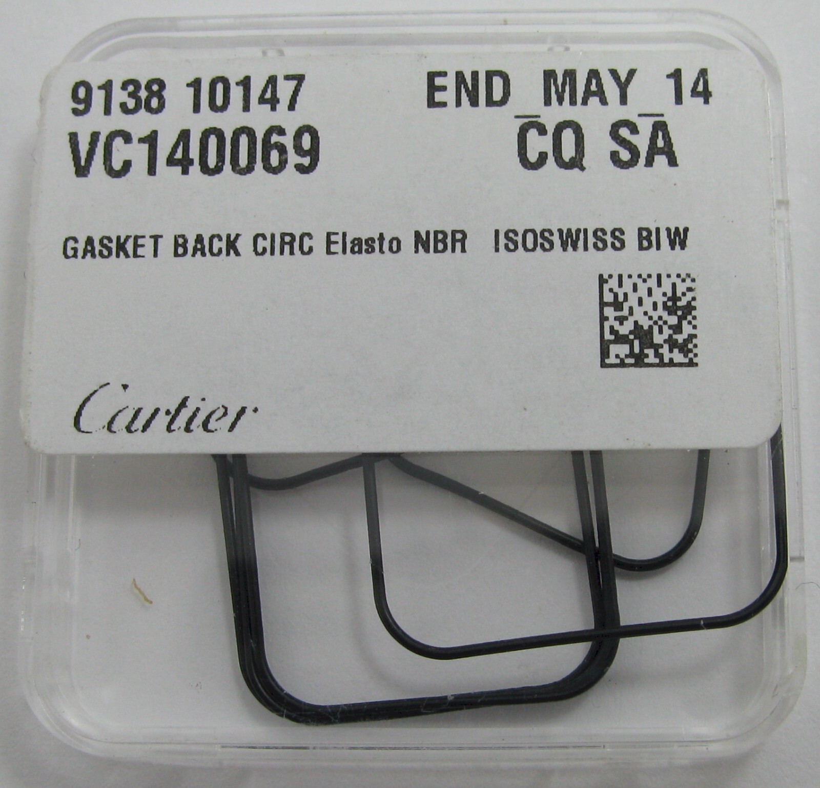 Cartier VC140069 watch part: one back gasket