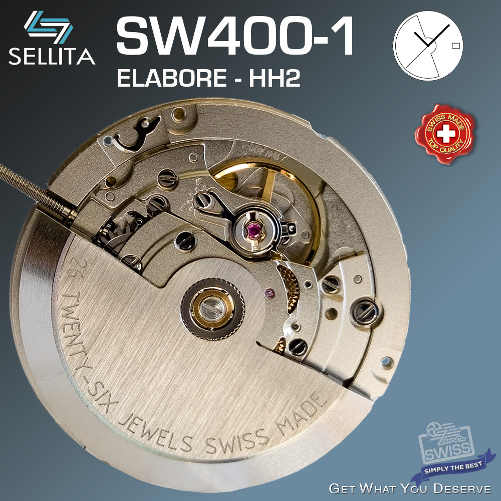 MOVEMENT AUTOMATIC SELLITA SW400-1, 13 1/4″