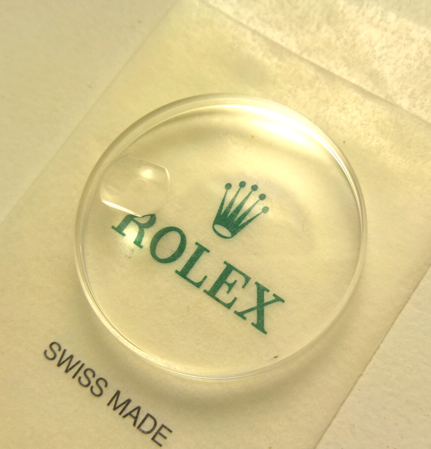 ULTRA RARE VINTAGE ROLEX DATE 15000 – 15008 – 5700N ACRYLIC GLASS B25-145 1 PCS