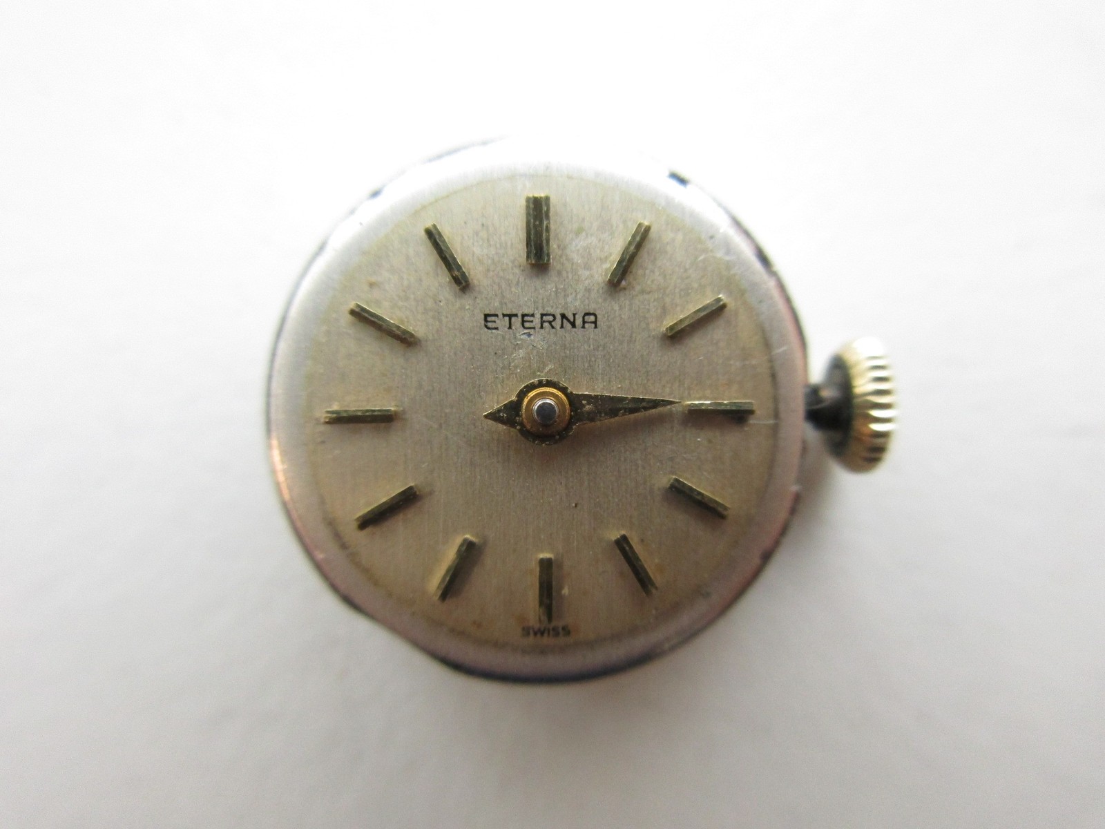 Eterna cal. 1418U Swiss made watch movement – running