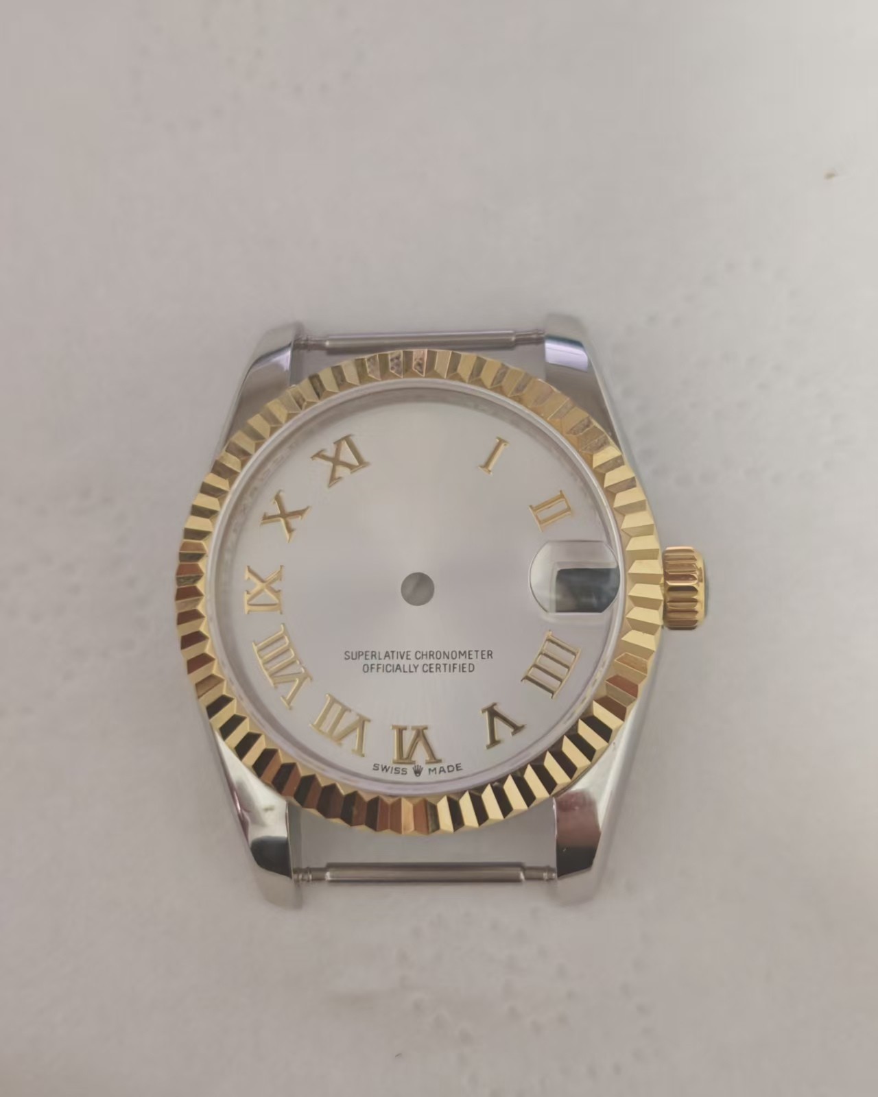 DIY SET for 2824 31MM Watch case + dial + hands + watch strap sapphire