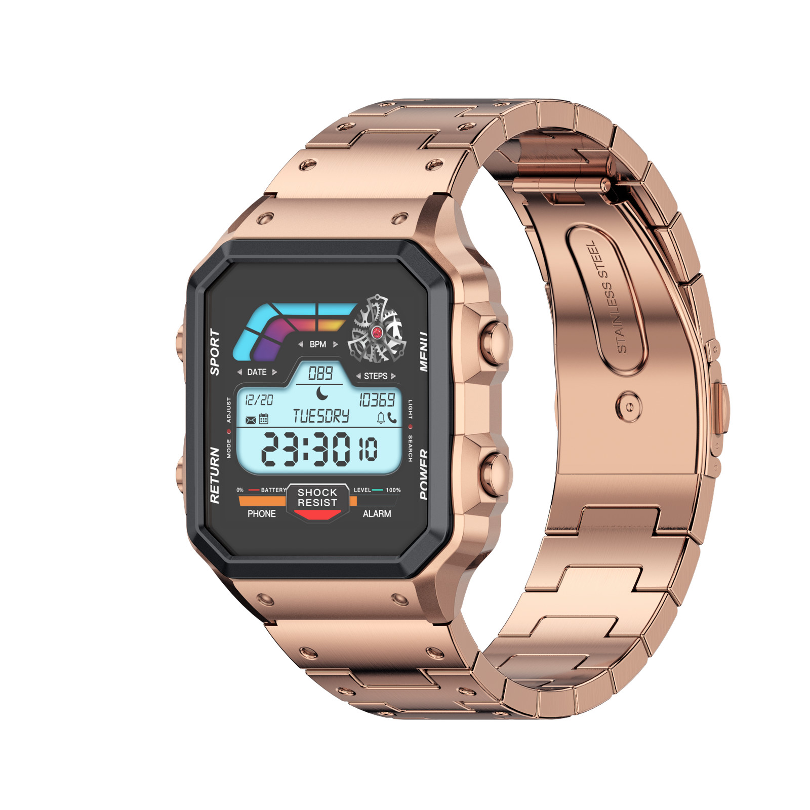 Fashion Sports Smart Watch Bluetooth 5.2 Smartwatch Custom Dial Face Stylish New