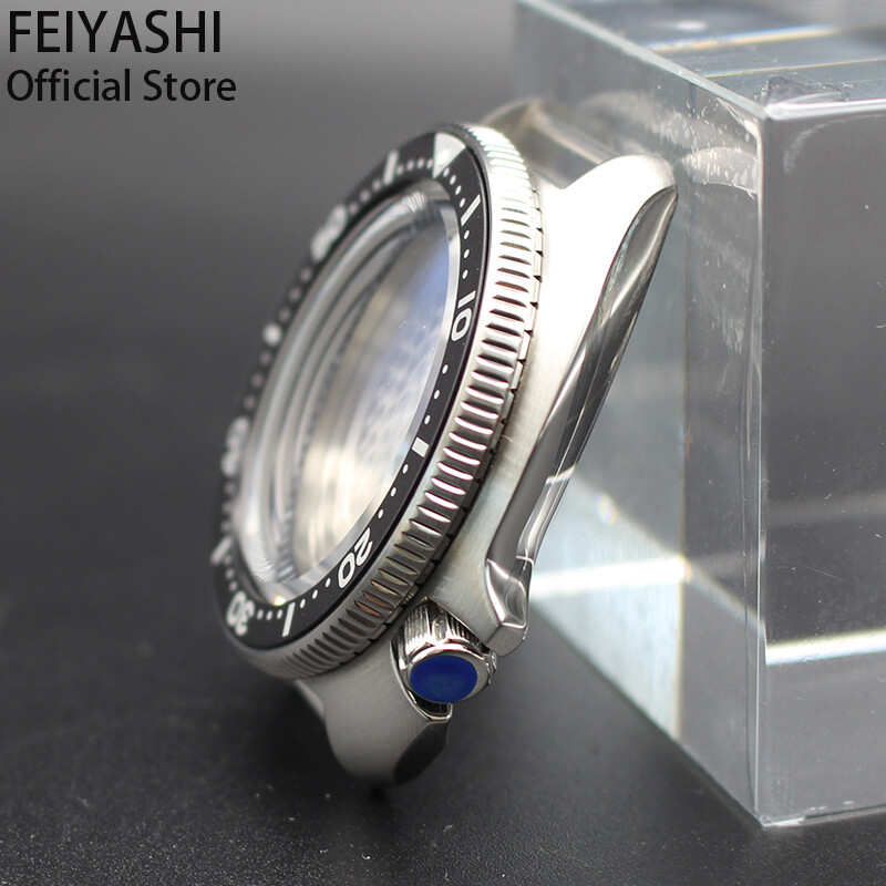 44mm NH35 Watch Cases 316L Stainless Steel For Seiko Nh35 36 Movement 28.5mmDial