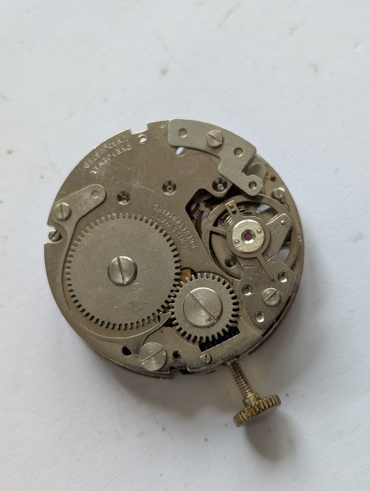 Vintage Baumgartner/BFG 875 Mechanical Watch Movement (Spares/Repairs)