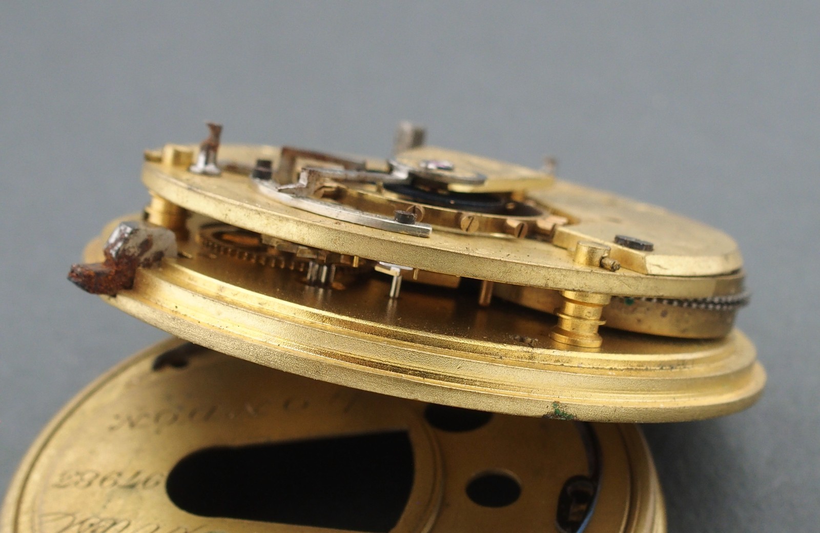 PARTIAL John Forrest Fusee London Chronometer Maker for Parts or Repairs #F382