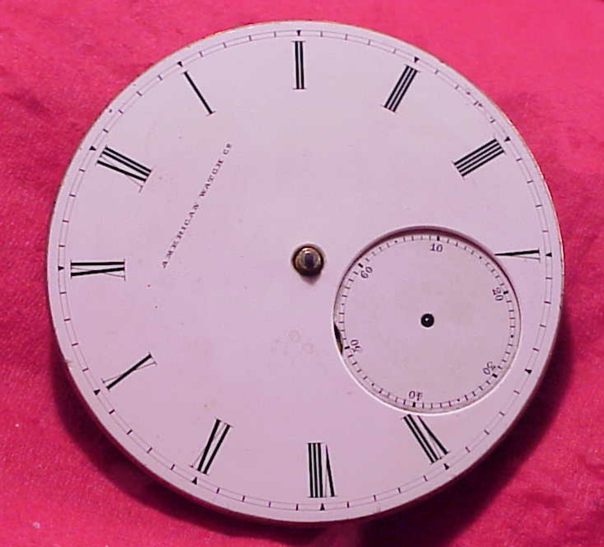 20 SIZE APPLETON TRACY & CO MOVEMENT 175629 POCKET WATCH REPAIR PARTS WALTHAM