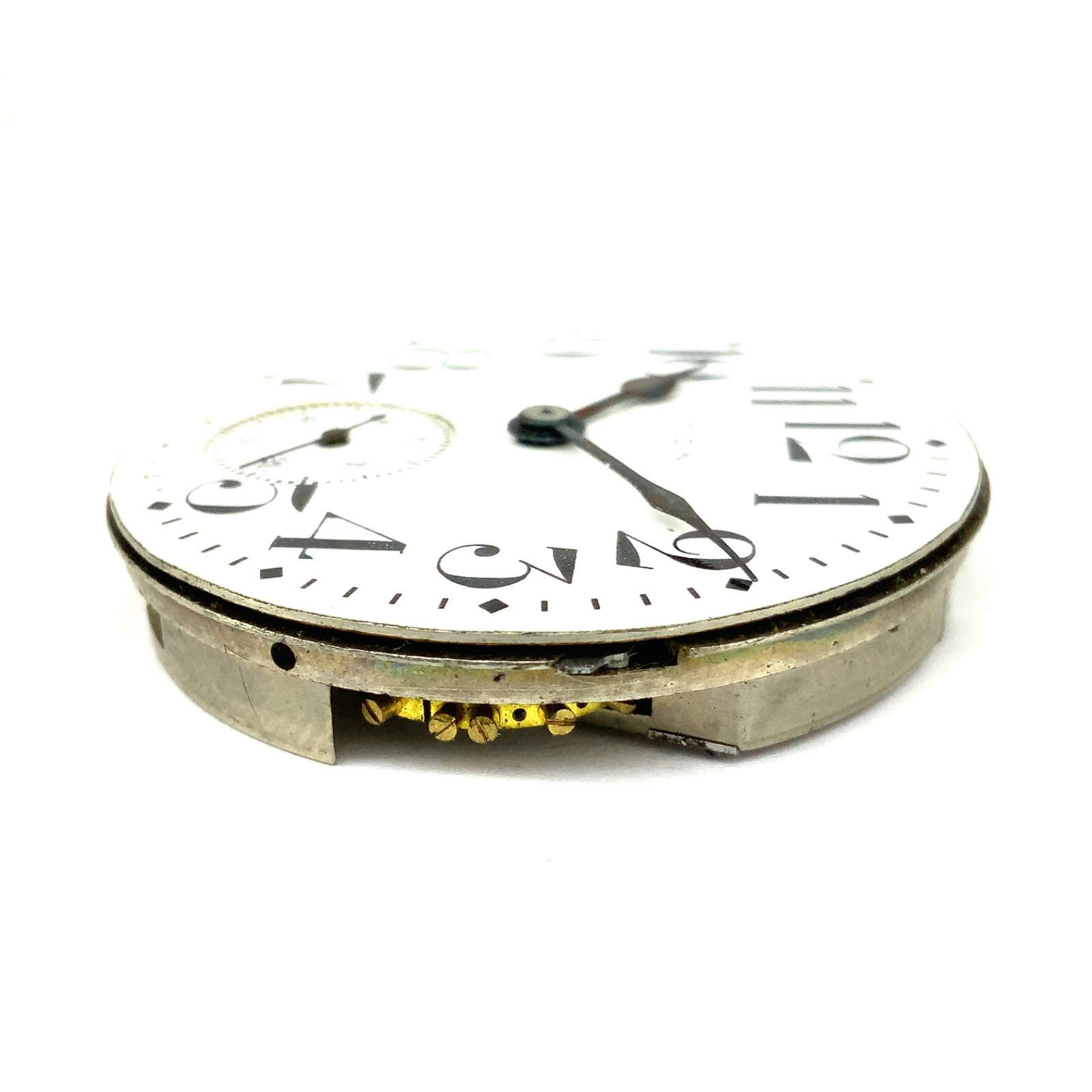 1928 Elgin, Model 7, Grade 387, 16s, 17J, Pocket Watch Movement – RUNS