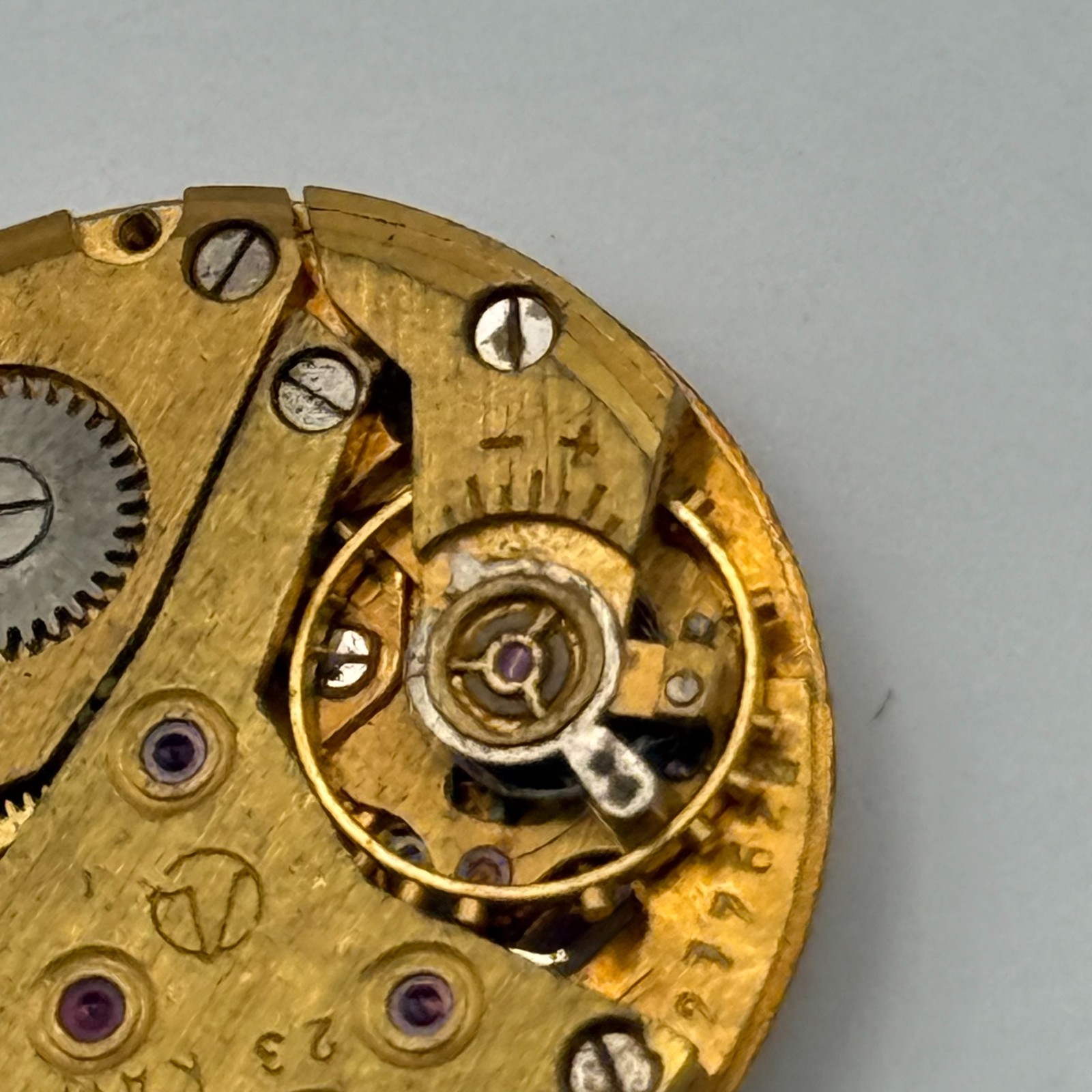 Luch 2209 Watch Movement Soviet Ultra Thin 23 Kamhr Vintage Parts Repair 22.5mm