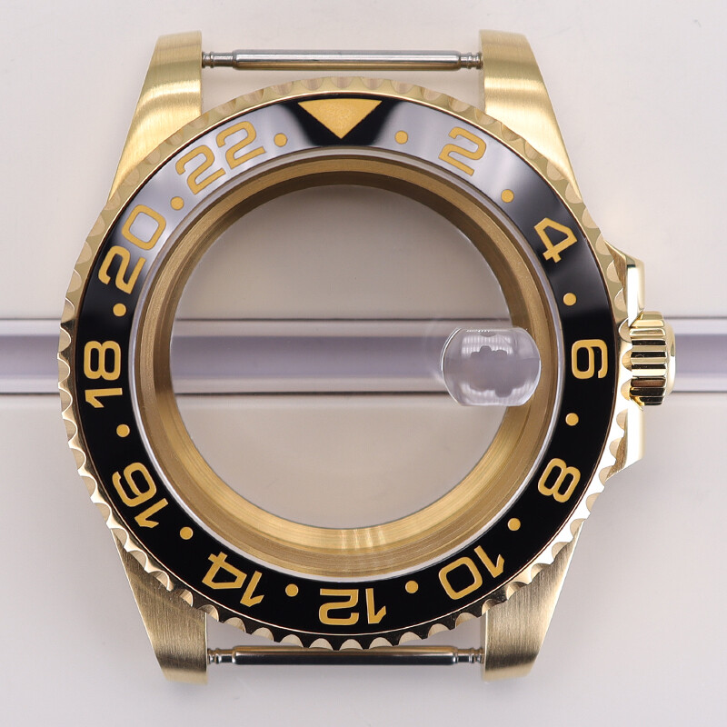 316L Stainless 40mm Watch Case Sapphire Glass For Seiko NH34 NH36 NH35 ETA2824