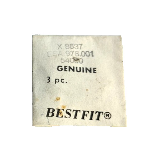 ESA ETA 978.001 SCREW, CELL STRAP 1/2 THREAD watch part #X/8537 (3-pack)