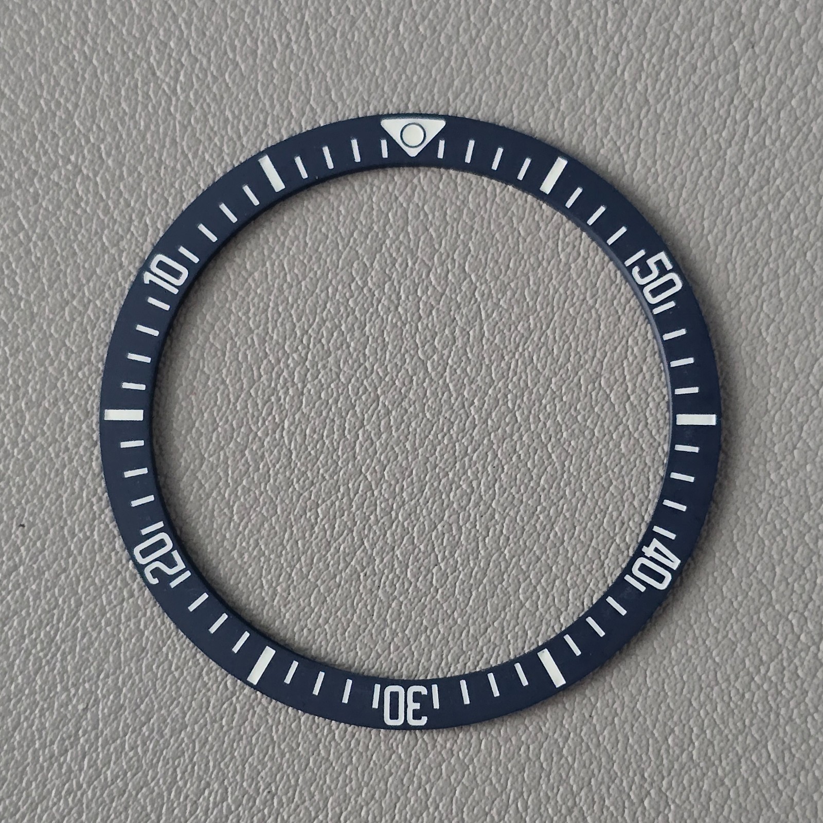 SEIKO Bezel Insert SKX007 / FXD Dark Blue Matte Ceramic Flat C3