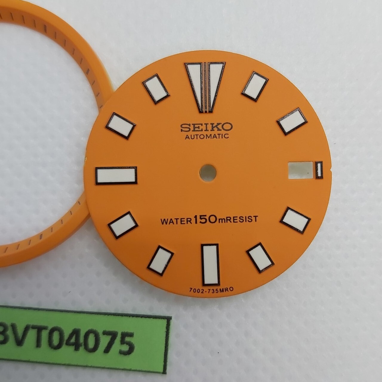 NEW AF SEIKO ORANGE DIAL MINUTE TRACK SET 7002 7000 SUPERLUME WATCH BVT04075