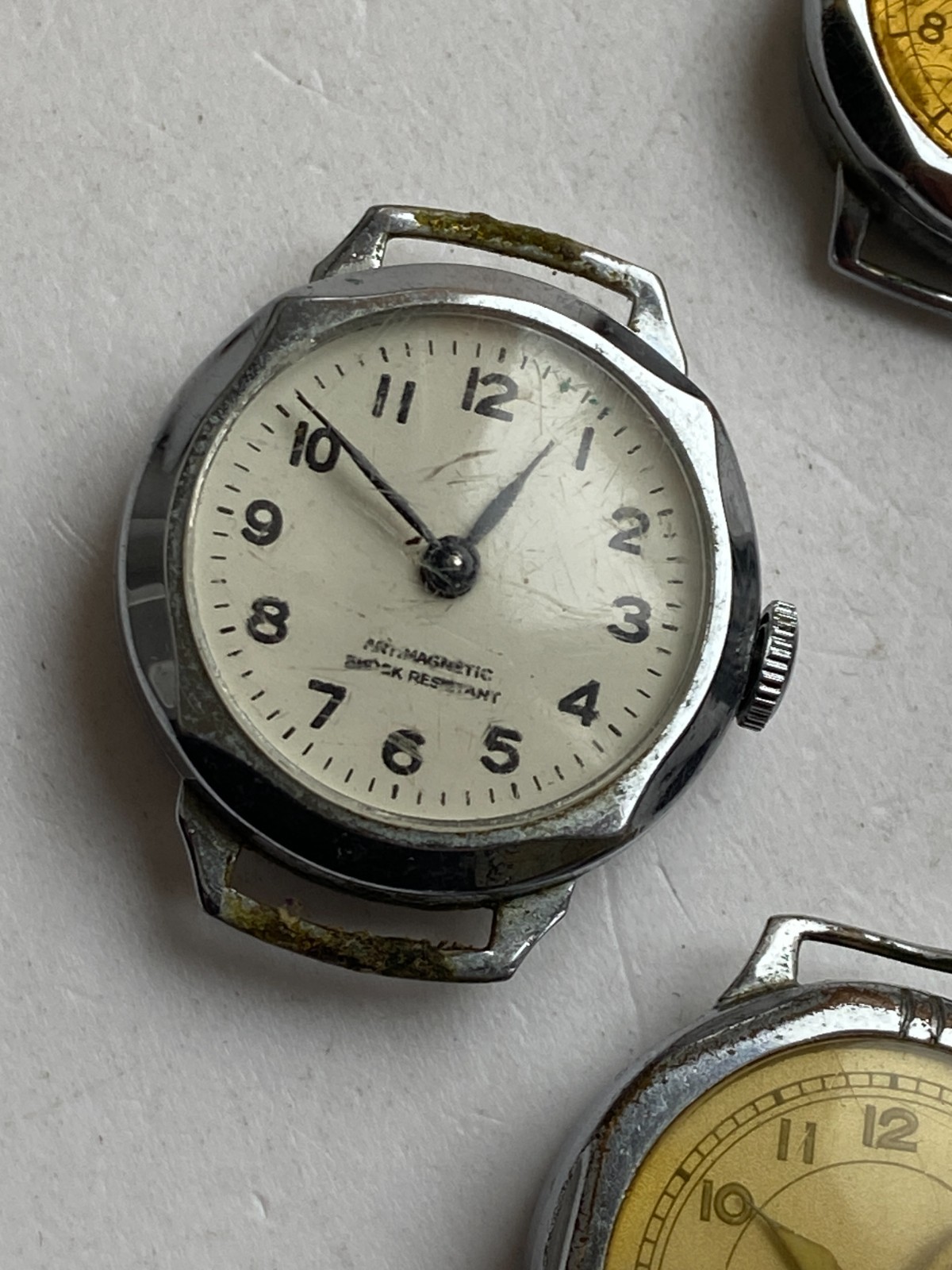 VINTAGE WOMEN WRIST WATCH FOR PARTS LOT MIX WWII MILITARY STYLE INGERSOLL