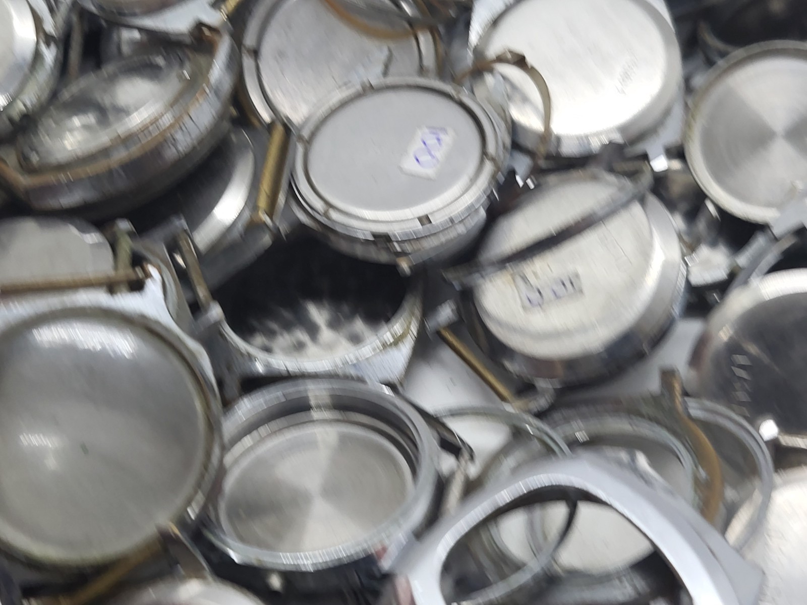Vintage cases for Soviet Raketa Pobeda Zim watches, various, for spare parts and