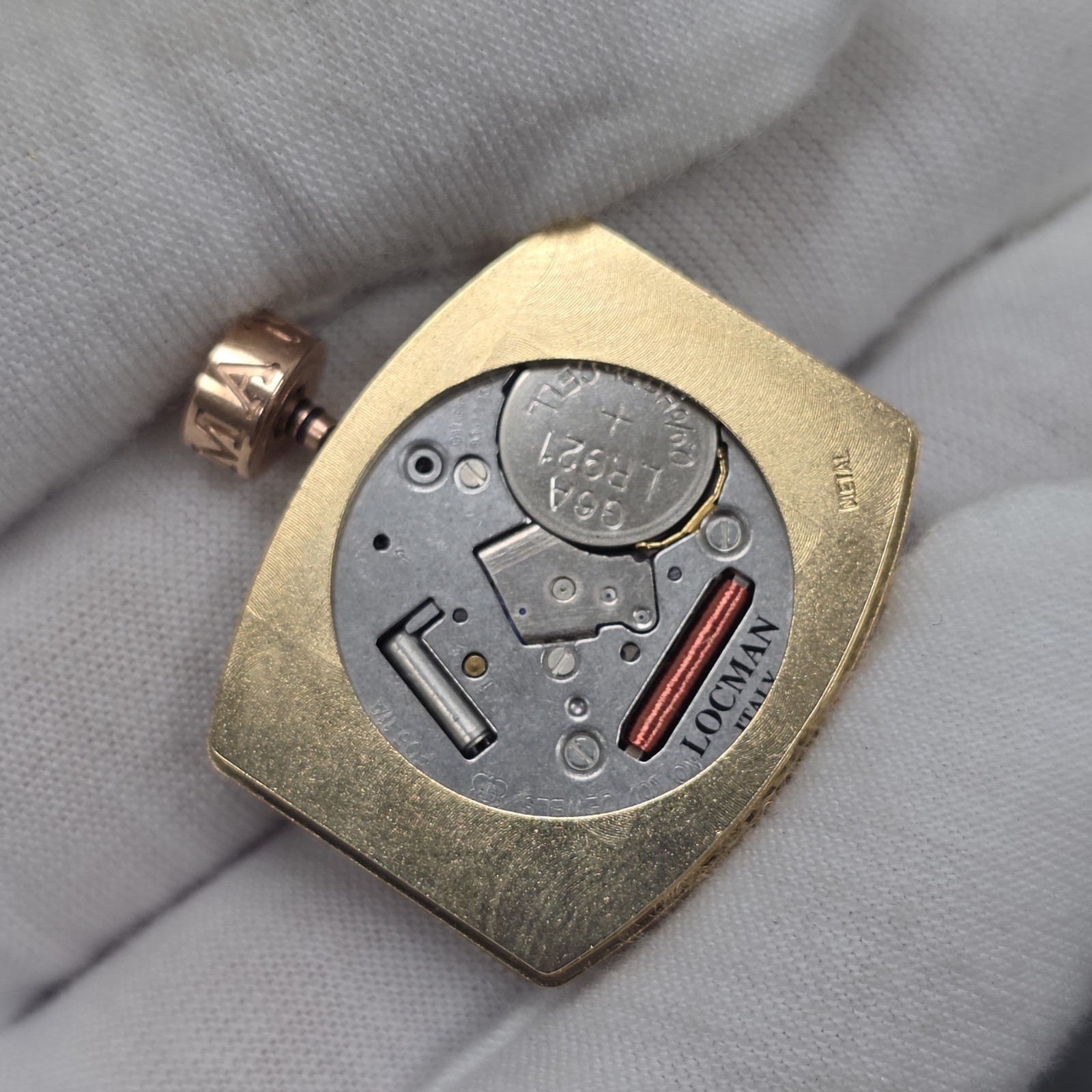 Locman Panorama REF 153 Ladies Mother of Pearl Quartz Date Movement New Battery