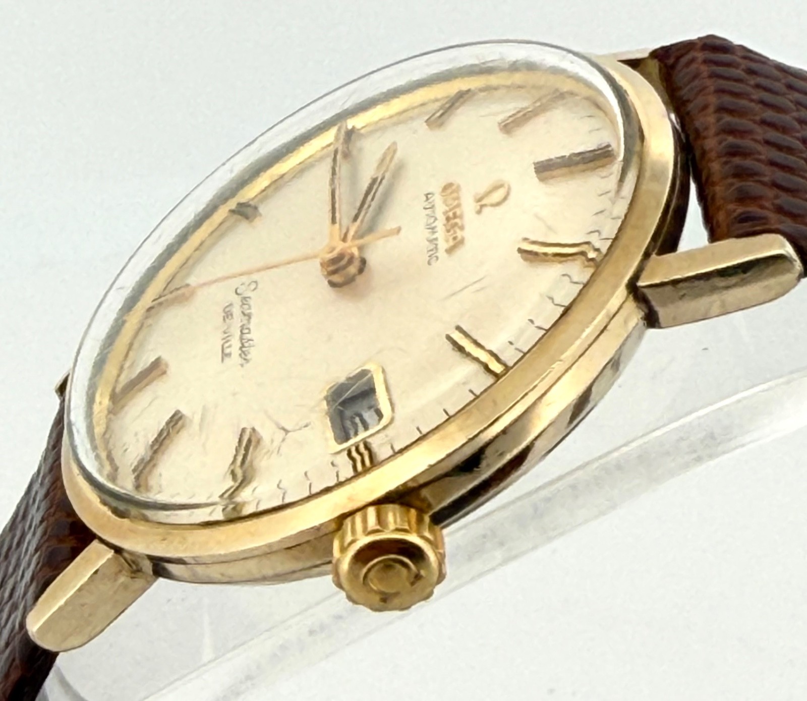 VINTAGE OMEGA SEAMASTER DE VILLE 14K GOLD FILLED