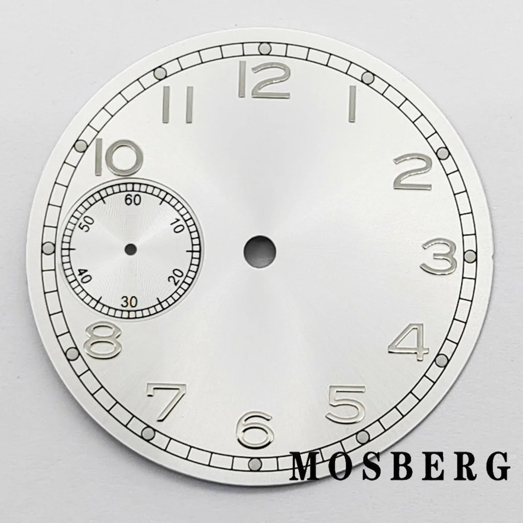 37mm Dial Hands Luminous Date Window for 6497 ST36 Automatic Movement
