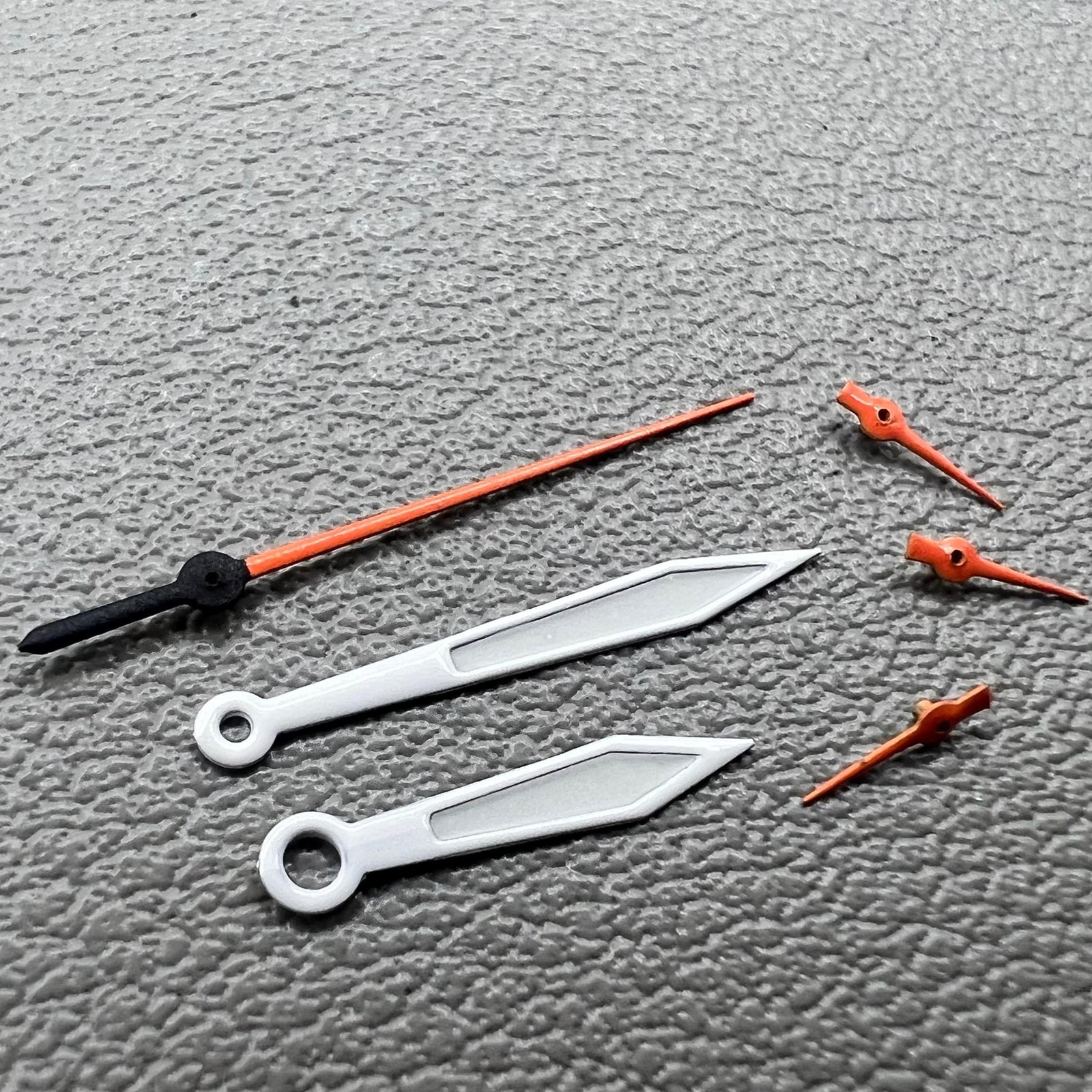 2 Sets/Pack Orange+White Second Hand Watch Hands for Miyota OS10 OS20 OS60 OS80
