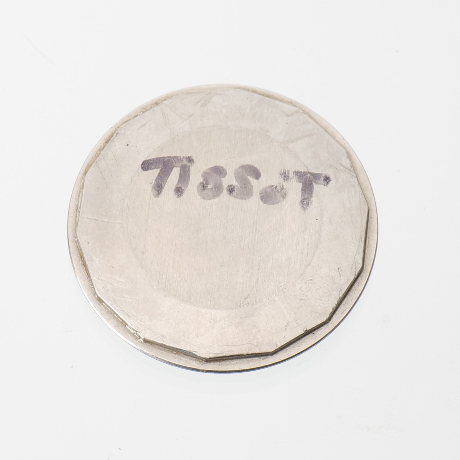 Vintage Tissot Case Back for Wristwatch Ref. 46805-1X Stainless Steel Pre-Owned