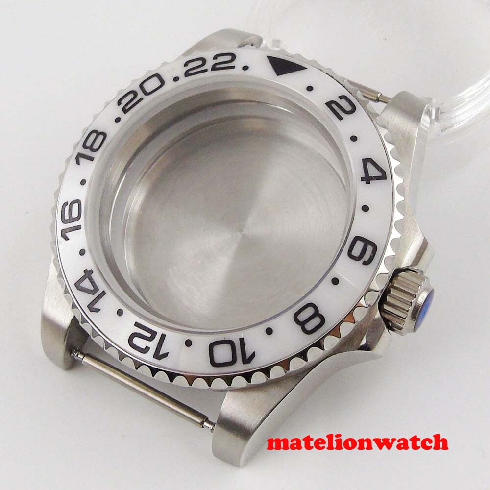 40mm Sapphire Glass Watch Case Fit NH35A Miyota8215 821A ETA2824 DG2813 PT5000