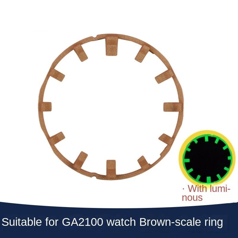 Men’s Watch Scale Ring Fit For AP Luminous Casio GA2100 GA2110 Series DIY Dial