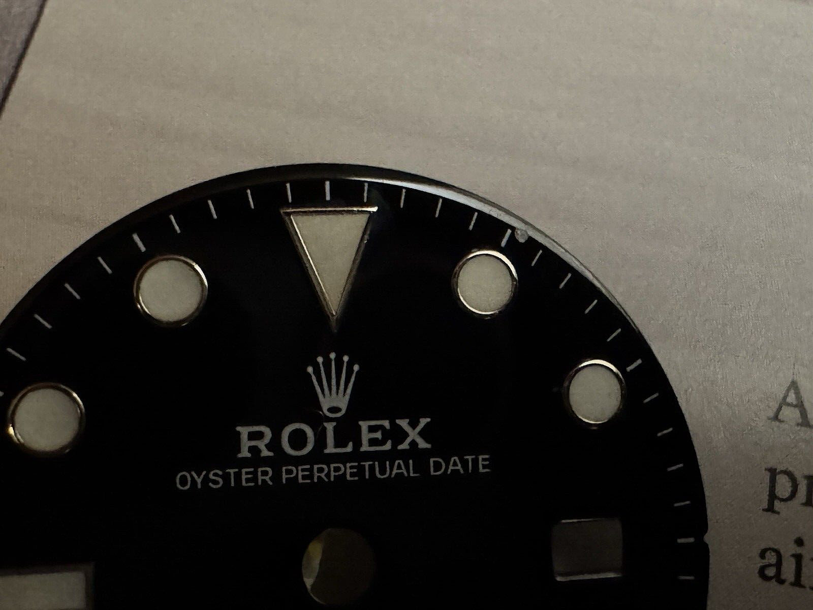Rolex Dial Black Factory GMT II BLACK REF 126715 Steel Swiss GENUINE EXCELLENT